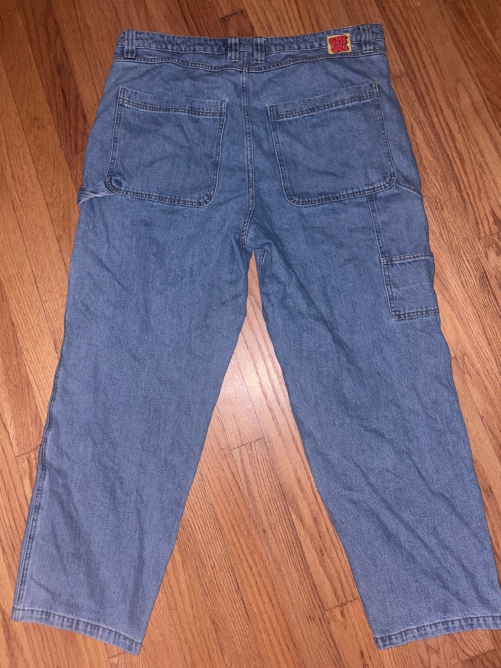 Empyre Carpenter style baggy Jeans with drop waist